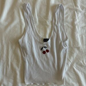 pretty little thing cherry tank!